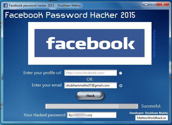 facebook password hacking software download for android